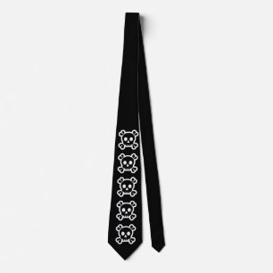 Cravate Symboles simples - SKULL + vos idées