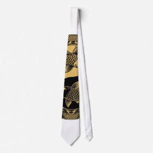 Cravate T-Shirt Graphique Yin Yang Dragons