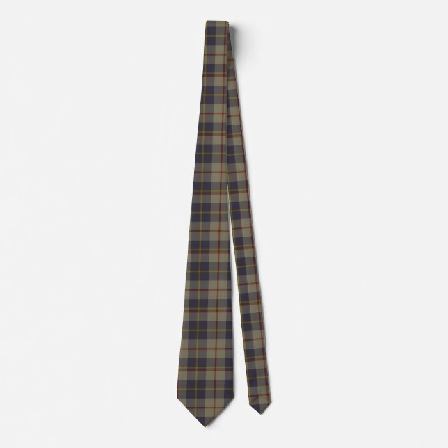 Cravate Tartan de clan de MacRae (Devant)