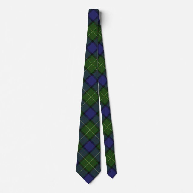 Cravate Tartan de classique de Muir de clan (Devant)