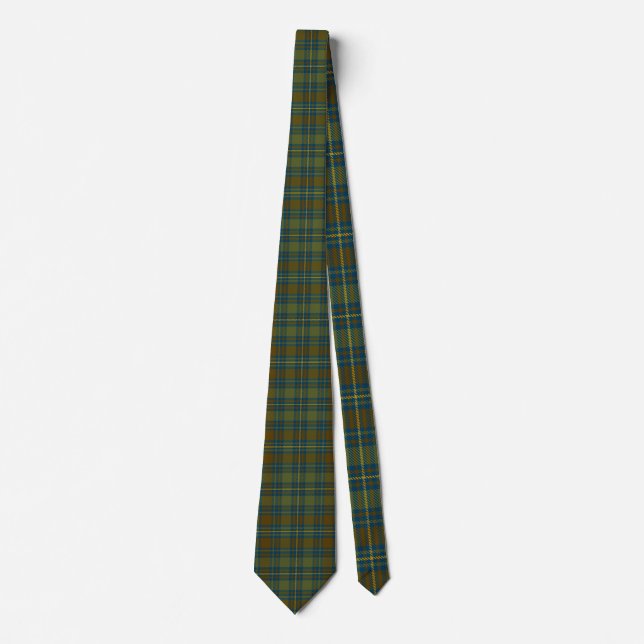 Cravate Tartan d'Irlandais de Kerry du comté (Devant)