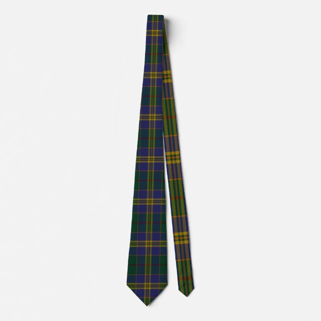 Cravate Tartan d'Irlandais de Kilkenny du comté (Devant)
