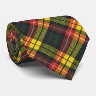 Cravate Tartan écossais d'origine moderne de Buchanan