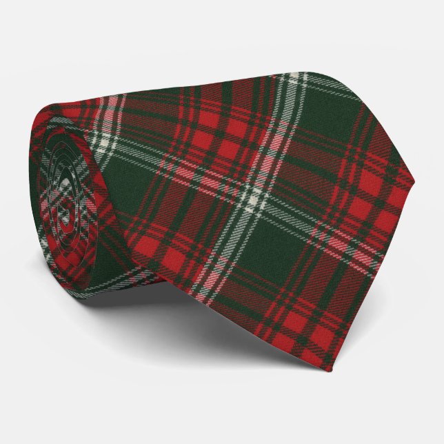 Cravate Tartan écossais moderne Prince de Galles (Roulé)