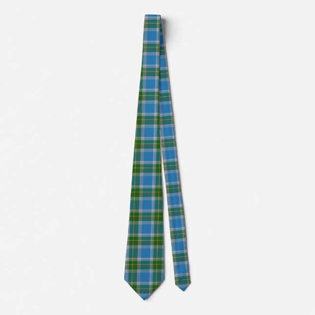 Cravate tartan officiel de l'État du Connecticut (Devant)