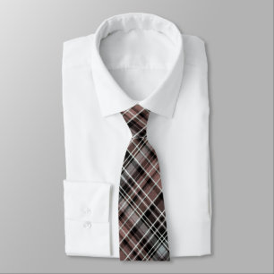 Cravate Tartan plat classique