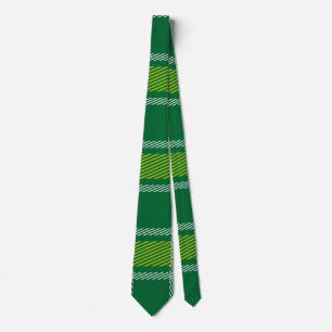 Cravate Tartan Vert