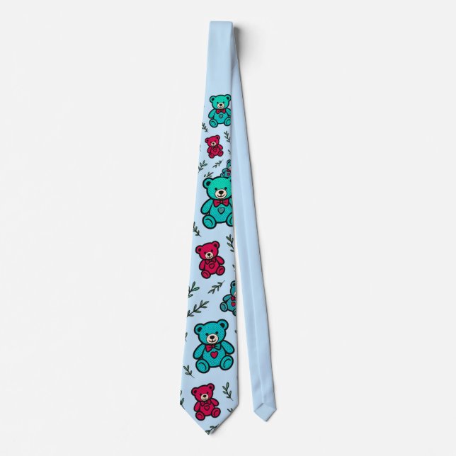 Cravate Teddy Parade Pattern Tie (Devant)