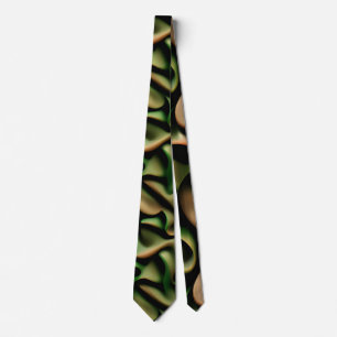 Cravate Terminer le Motif en mosaïque de cuivre vert