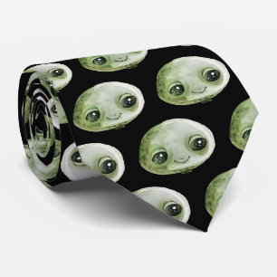 Cravate Tête d'Alien