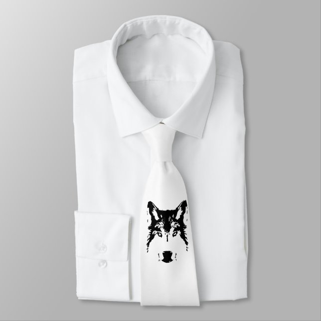 Cravate Tête de loup (Attaché)