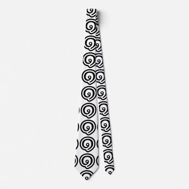 Cravate Thailande Numéro 1 / Un / ๑ (Nueng) Langue thaïe (Devant)