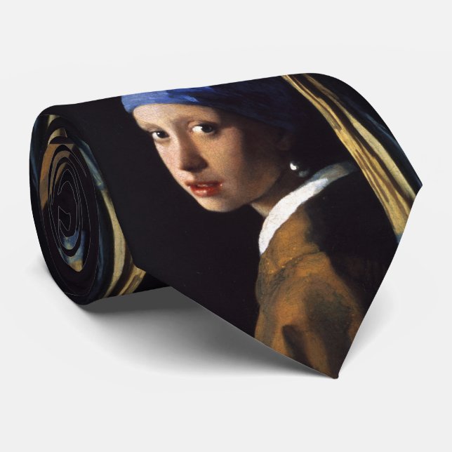 Cravate The Girl With The Pearl Earring (Roulé)