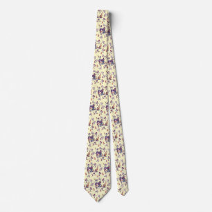 Cravate Tie à motif imprimé vintage mexicain