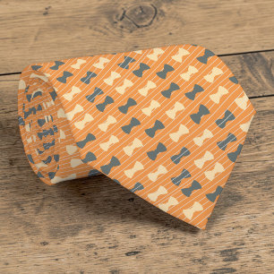 Cravate Tie à motif noeud papillon