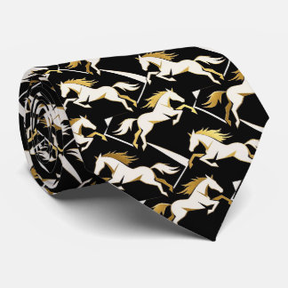 Cravate Tie Abstrait pour le Derby de Courses de Chevaux