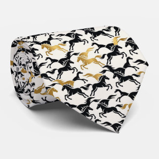 Cravate Tie Abstrait pour le Derby de Courses de Chevaux