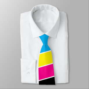 Cravate Tie CMYK pour les imprimeurs et les graphistes de