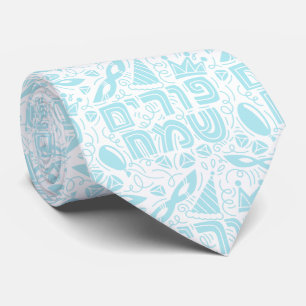 Cravate Tie de cou de fête juive de Pourim