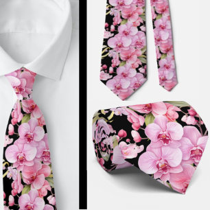 Cravate Tie de gentleman   Nœud papillon floral pour maria