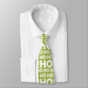 Cravate Tie de Noël - Citations festives de Père Noël pour