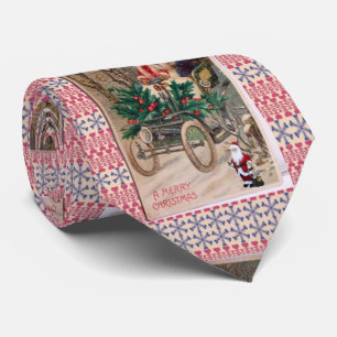 Cravate Tie de Noël, Vintage
