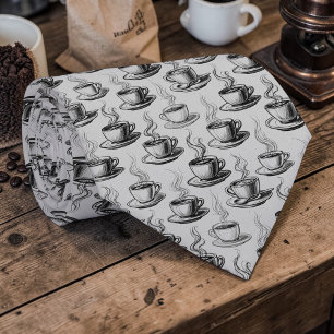 Cravate Tie personnalisé Café Latte