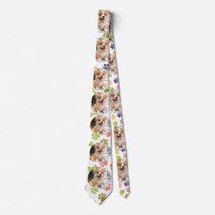 Cravate Tie photo de compagnie personnalisé mignon avec em