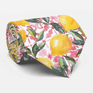 Cravate Tie pour homme à motif citron