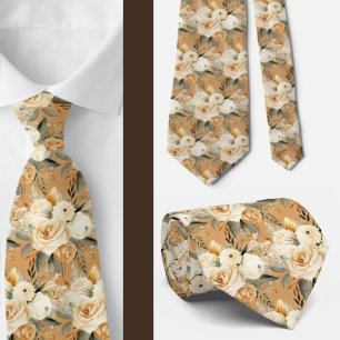 Cravate Tie pour Homme   Fleur de Mariage et d'Événement p