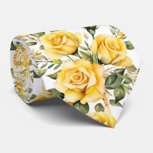 Cravate Tie pour homme Nœud papillon floral pour mariage