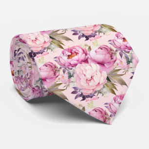 Cravate Tie pour homme Nœud papillon floral pour mariage