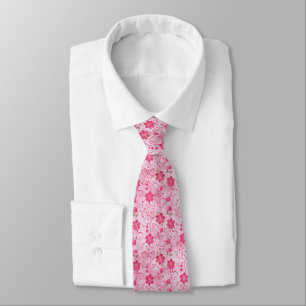 Cravate Tie rose pour tenues douces et subtiles