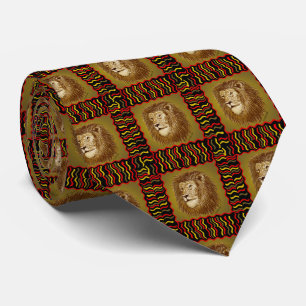 Cravate Tied de cou Lion d'Afrique