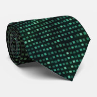 Tied de cou vert cyber Glitz