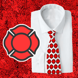 Cravate Tied de la Croix de Saint Florian avec Grandes Cro