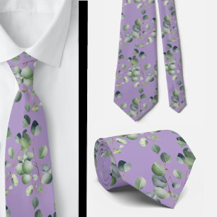 Cravate Ties de cou formels en eucalyptus   Simples et cla