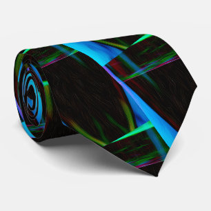 Cravate Tissage de spectre électrique