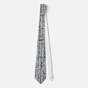 Cravate Toile de jute grise