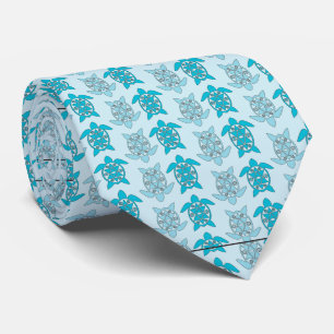 Cravate Tortues bleues nager Thunder_Cove