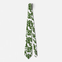 Tous les chats motif.w.bx4 D Green BG