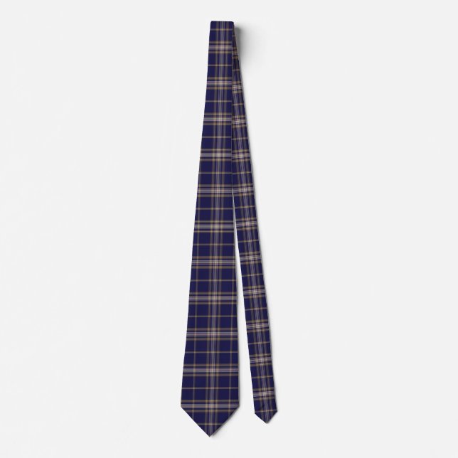 Cravate traditionnelle de plaid de tartan de Baker (Devant)