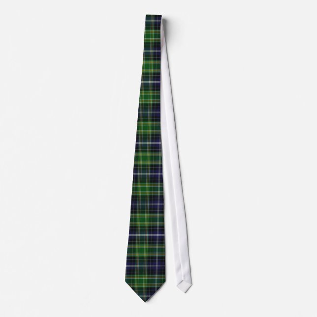 Cravate traditionnelle de plaid de tartan de clan (Devant)