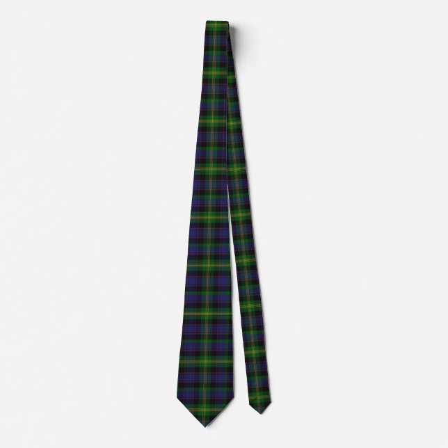 Cravate traditionnelle Watson robe Tartan Plaid (Devant)