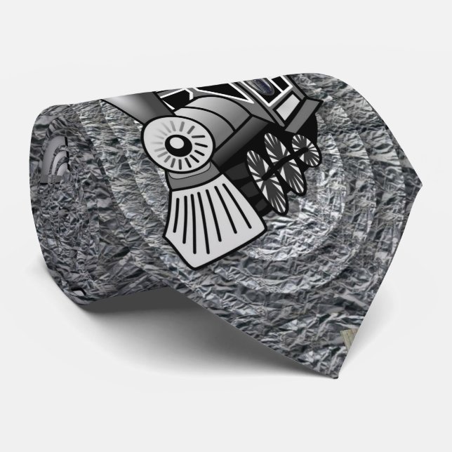 Cravate Train Vintage pour hommes (Roulé)