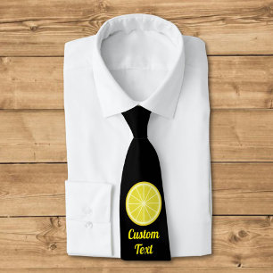 Cravate Tranche de citron