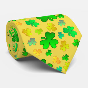 Cravate trèfle de la Saint-Patrick