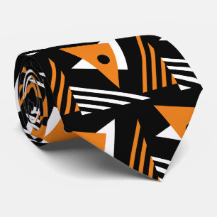 Cravate Triangles géométriques Abstraits modernes