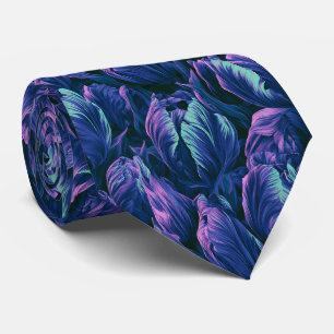 Cravate Tulipe Floral Anniversaire Professionnel