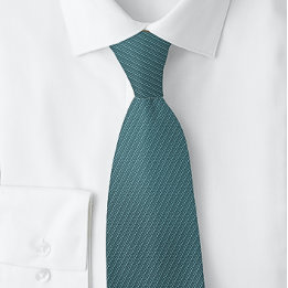 Cravate Turquoise Pin Stripe Entreprise Moderne